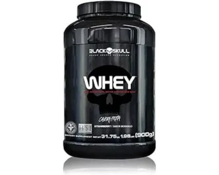 Black Skull Whey 100% Caveira Preta