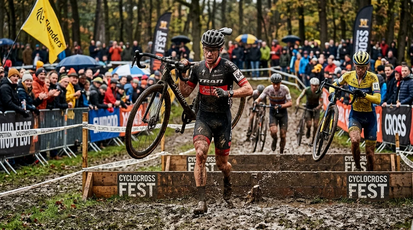 competição de ciclocross