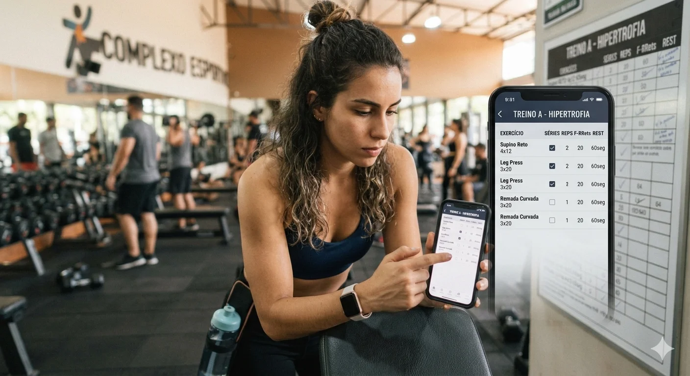 tabela de treino para academia
